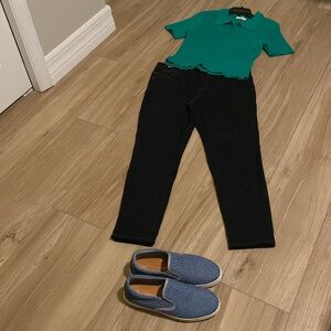 Women's Dark Rinse Skinny Jeans 16